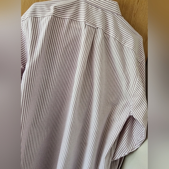 Stafford Essentials Oxford Long Sleeve Button Down Shirt - Picture 6 of 6